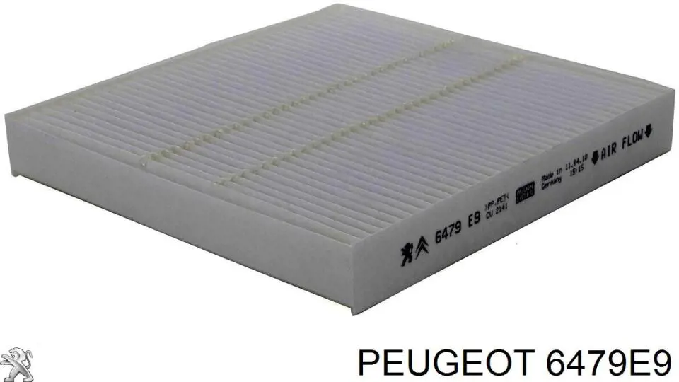 Filtr kabiny Peugeot/Citroen 6479E9 cena, od 7,64 USD