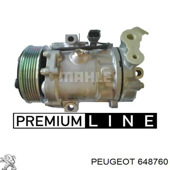 Sprężarka klimatyzacji Peugeot/Citroen 648760 cena, od 95,51 USD