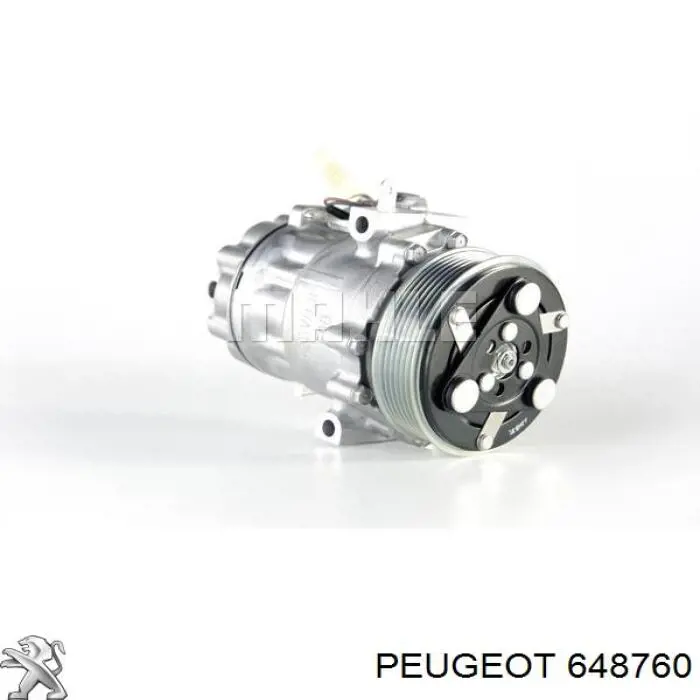 Do koszyka 648760 Peugeot/Citroen Sprężarka klimatyzacji