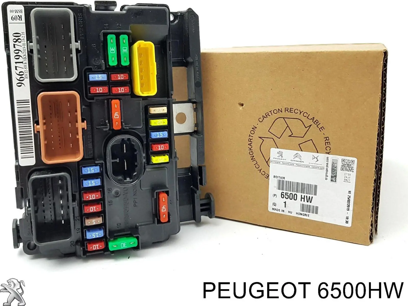 6500HW Peugeot/Citroen Skrzynka bezpieczników