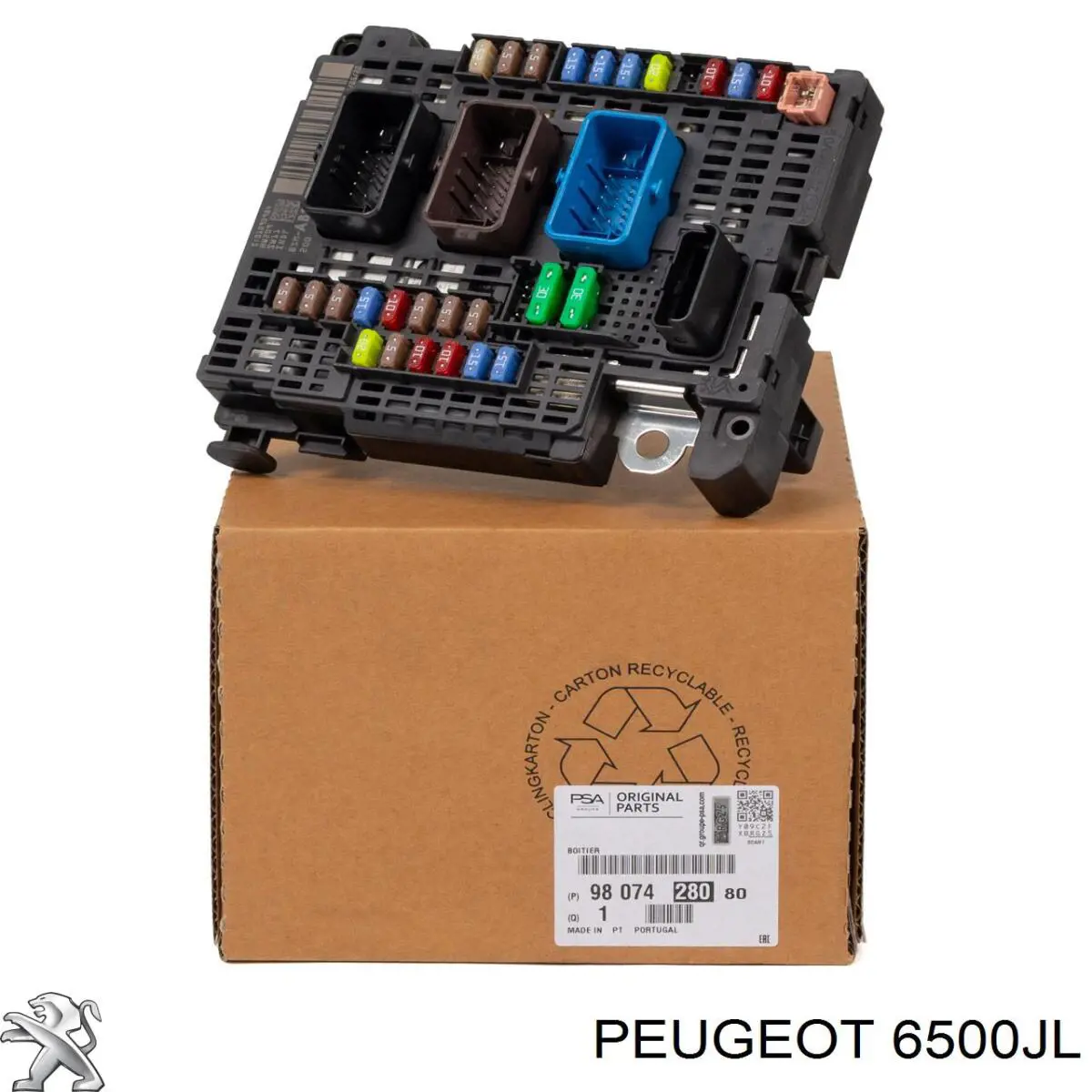 9807428080 Peugeot/Citroen Skrzynka bezpieczników