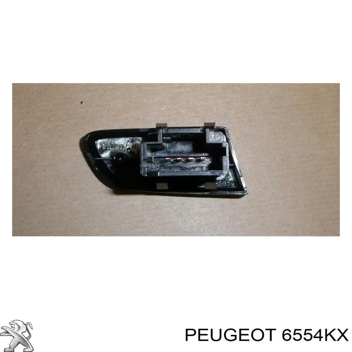 00006554KX Peugeot/Citroen Przycisk włączania klimatyzacji