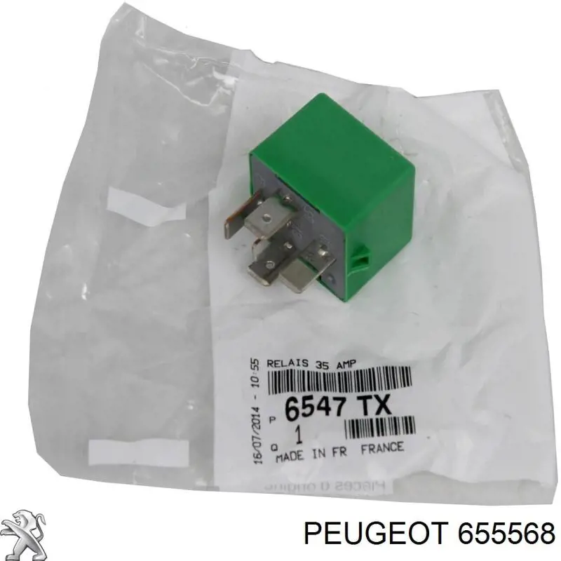 Przekaźnik wentylatora Peugeot/Citroen 655568 cena, od 15,82 USD