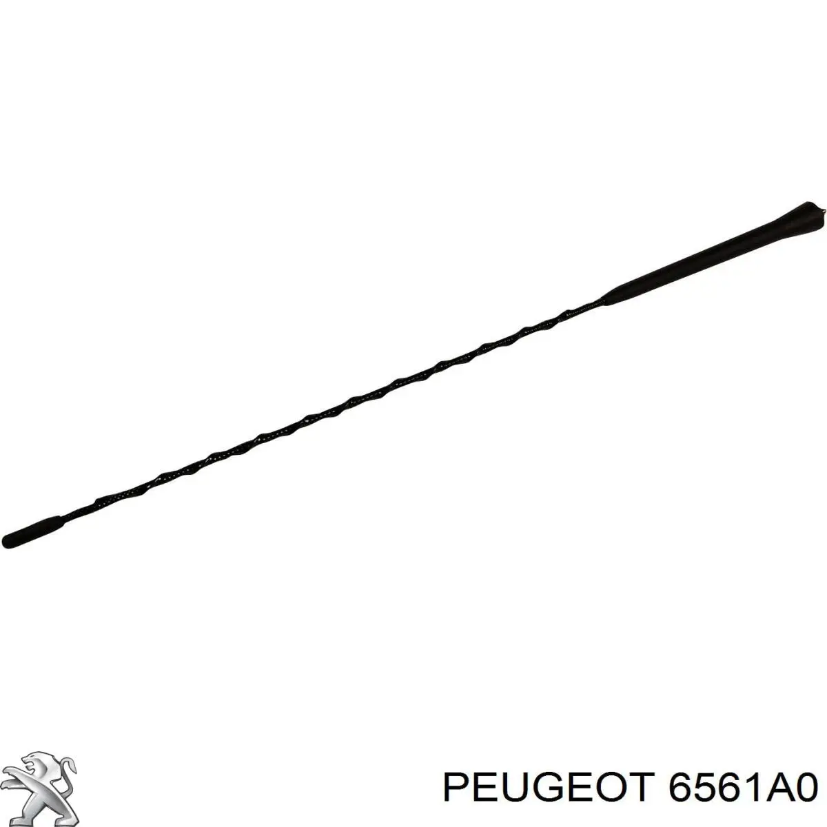 Pręt anteny Peugeot/Citroen 6561A0 cena, od 26,01 USD