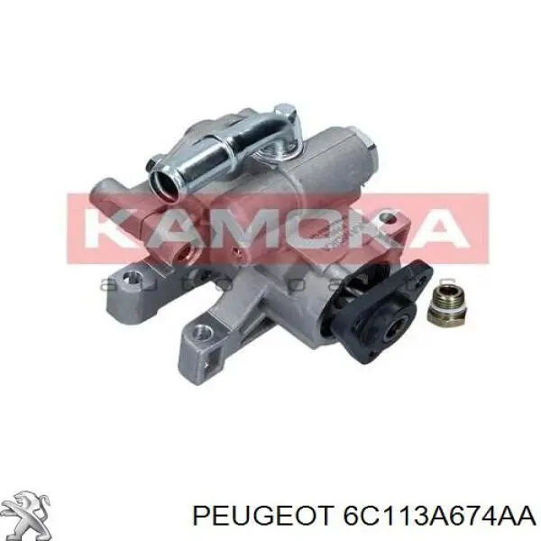 Pompa wspomagania hydraulicznego kierownicy Peugeot/Citroen 6C113A674AA cena, od 171,07 USD