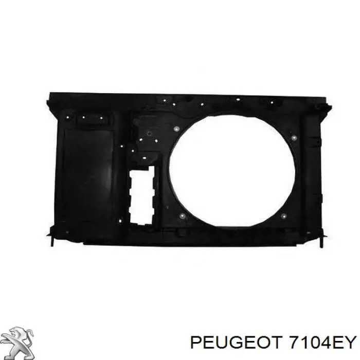 Osłona chłodnicy kompletna (panel mocowania reflektorów) Peugeot/Citroen 7104EY cena, od 98,75 USD