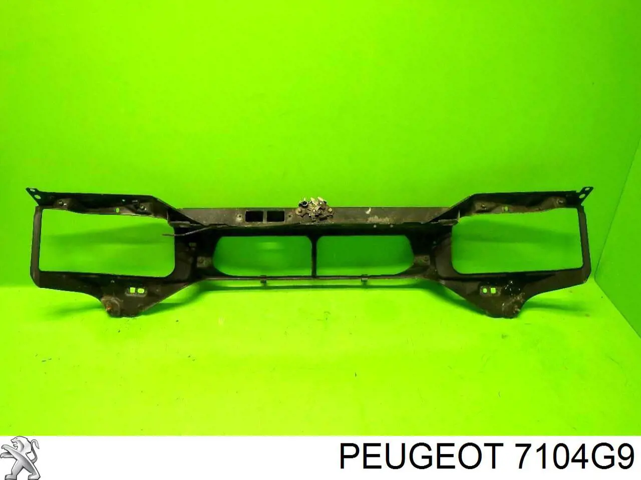 Do koszyka Osłona chłodnicy kompletna (panel mocowania reflektorów) Peugeot Expert  224