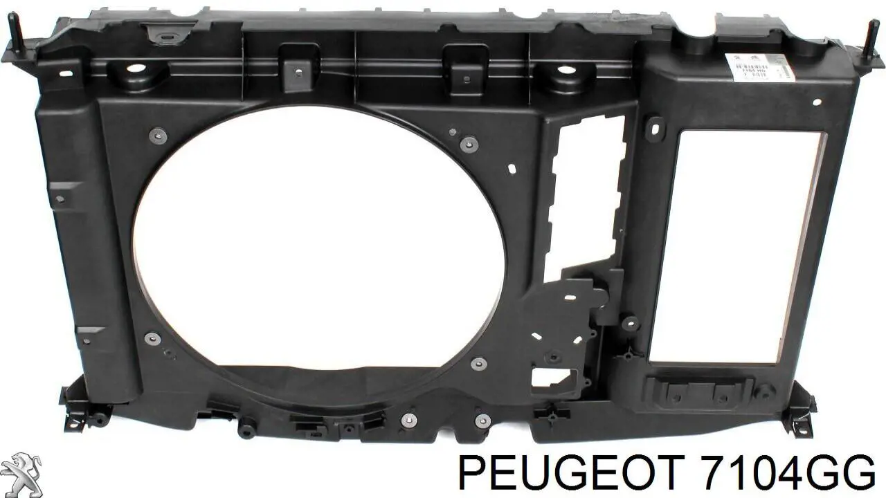 7104GG Peugeot/Citroen Dyfuzor chłodnicy