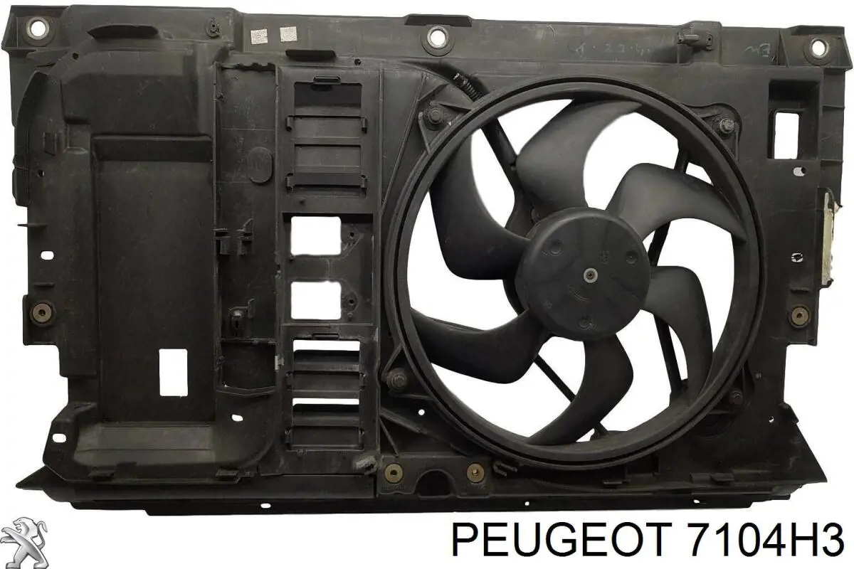 Osłona chłodnicy kompletna (panel mocowania reflektorów) Peugeot 607 sedana (9D, 9U) (2000 - 2010) cena, od 130,29 USD