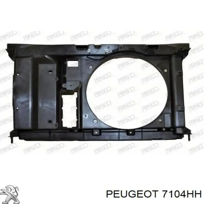 Osłona chłodnicy kompletna (panel mocowania reflektorów) Peugeot/Citroen 7104HH cena, od 82,66 USD