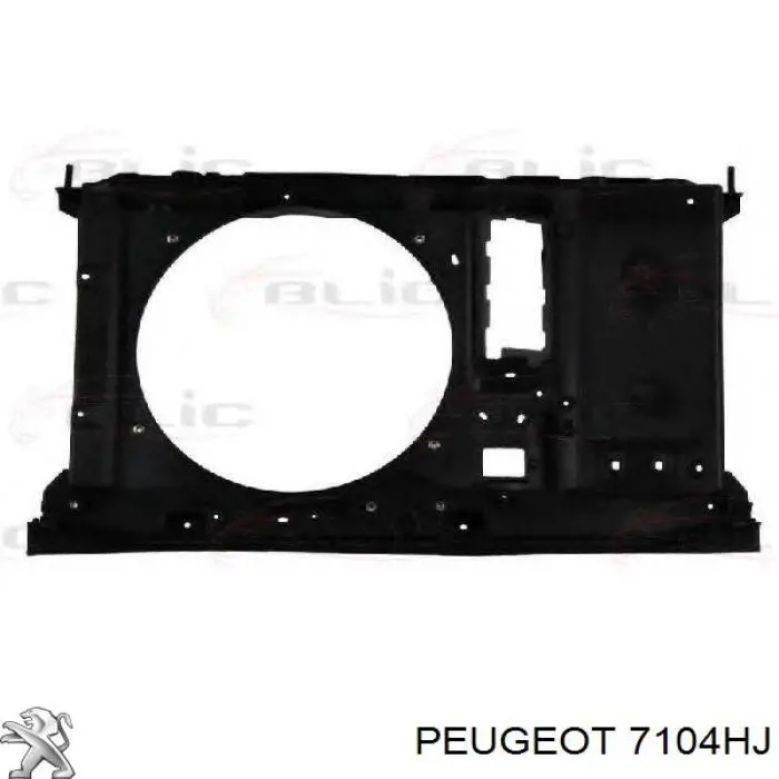 Osłona chłodnicy kompletna (panel mocowania reflektorów) Peugeot/Citroen 7104HJ cena, od 141,17 USD