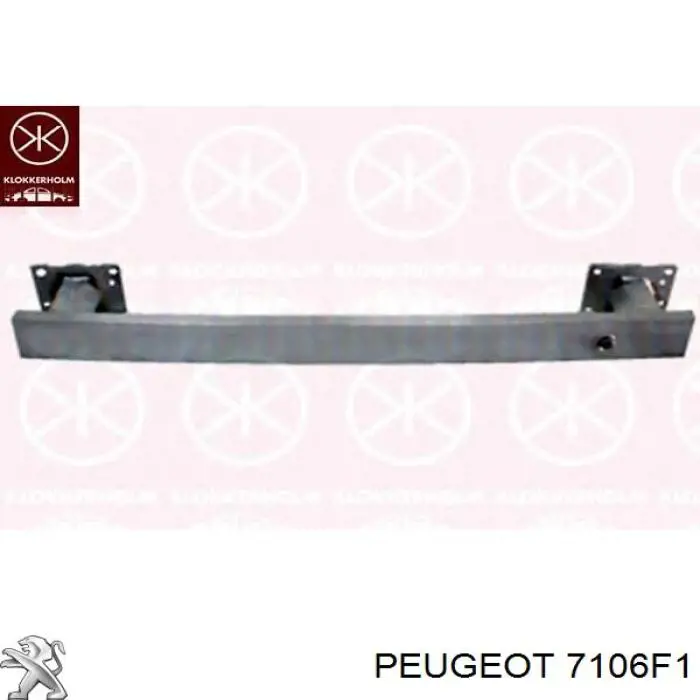 7106F1 Peugeot/Citroen Wzmocnienie zderzaka przedniego