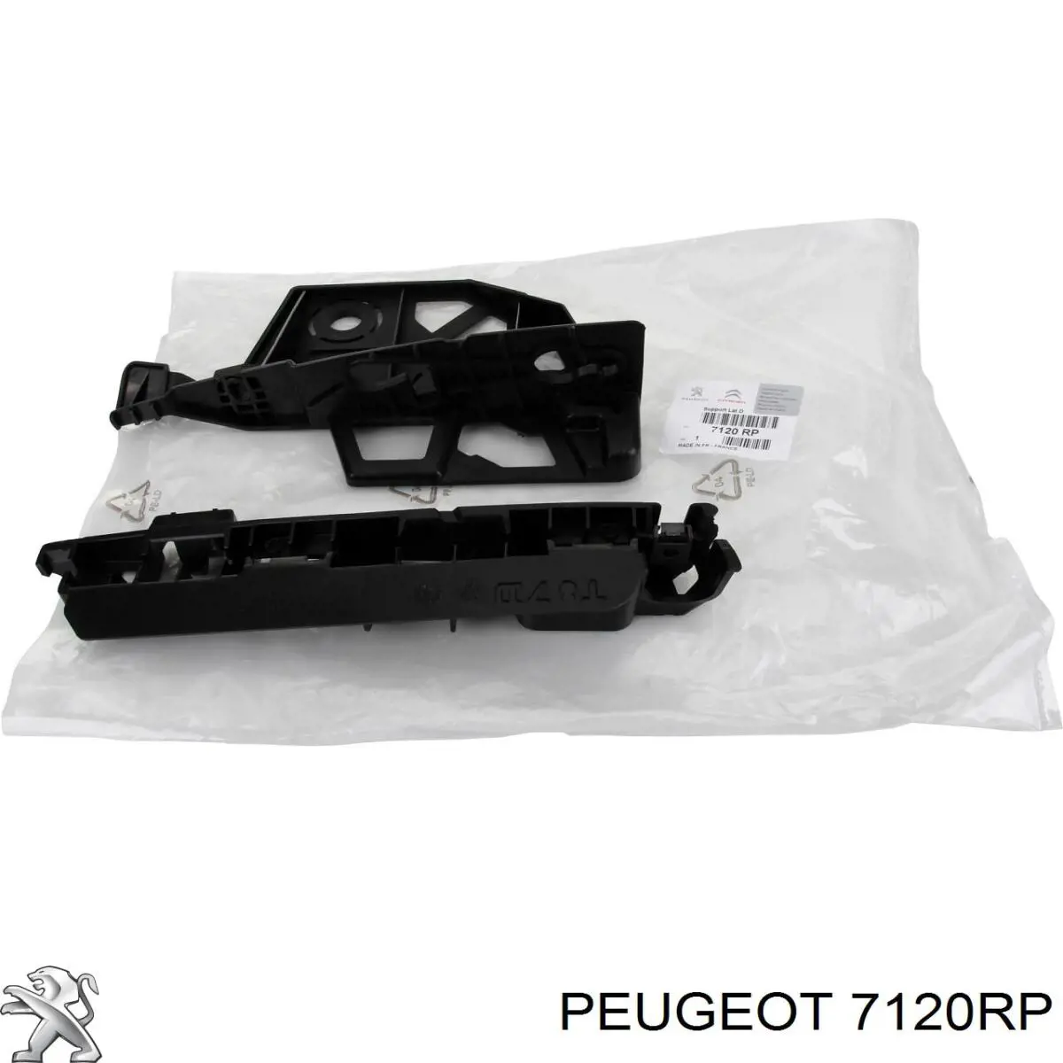 7120RP Peugeot/Citroen Wspornik do mocowania błotnika przedniego prawy przedni