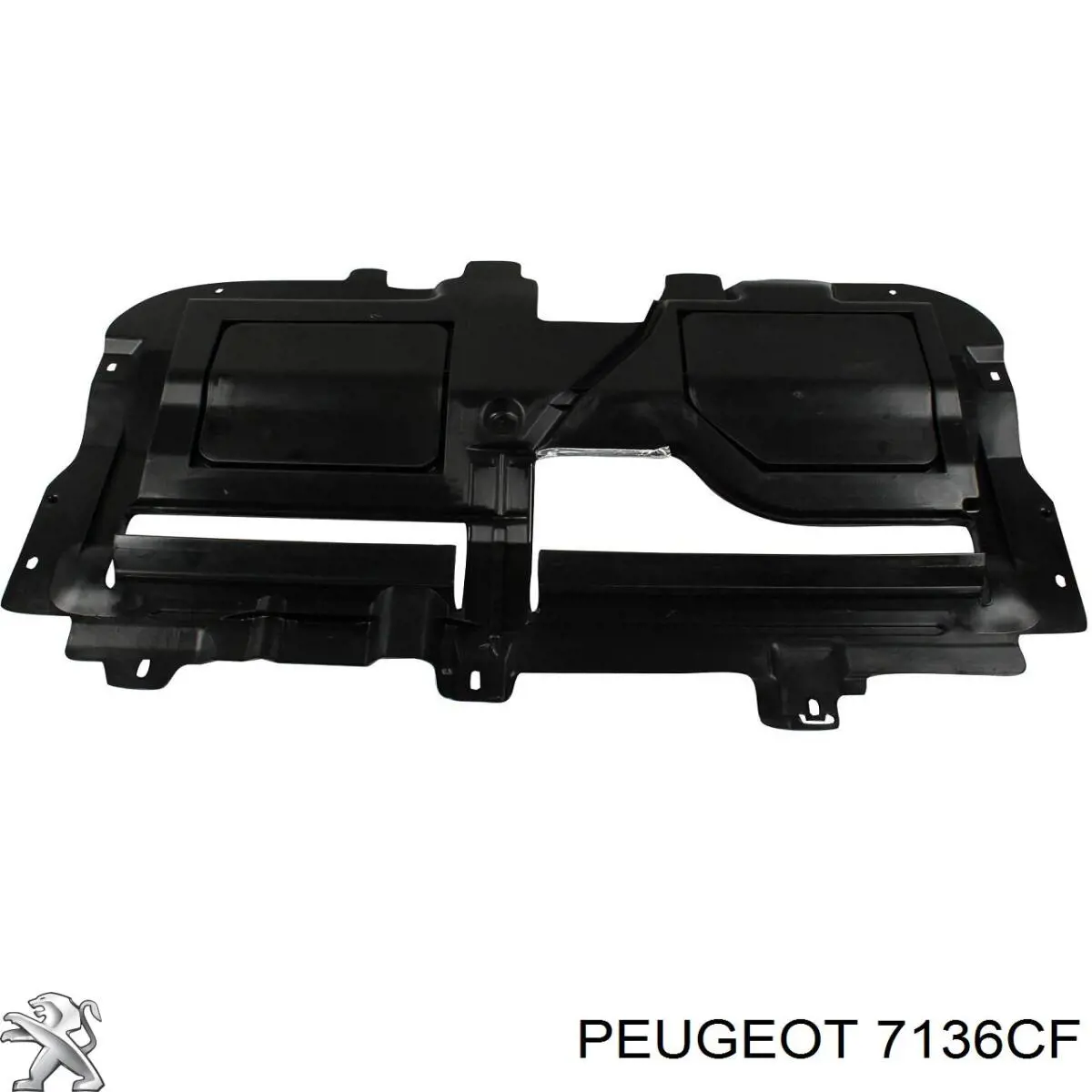 Do koszyka 7136CF Peugeot/Citroen Nadkole błotnika przedniego prawe