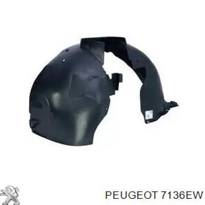 Do koszyka 7136EW Peugeot/Citroen Nadkole błotnika przedniego lewe