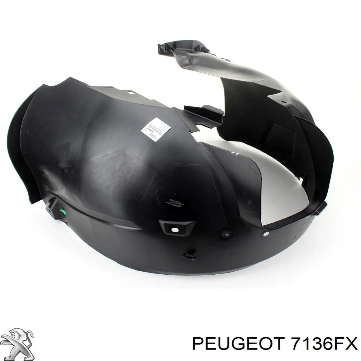 Nadkole błotnika przedniego prawe do Peugeot 308 I 4A, 4C