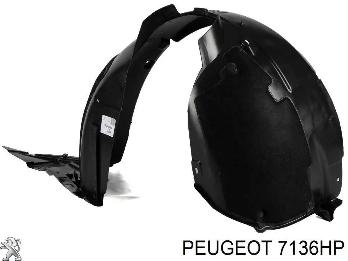 7136HP Peugeot/Citroen Nadkole błotnika przedniego prawe