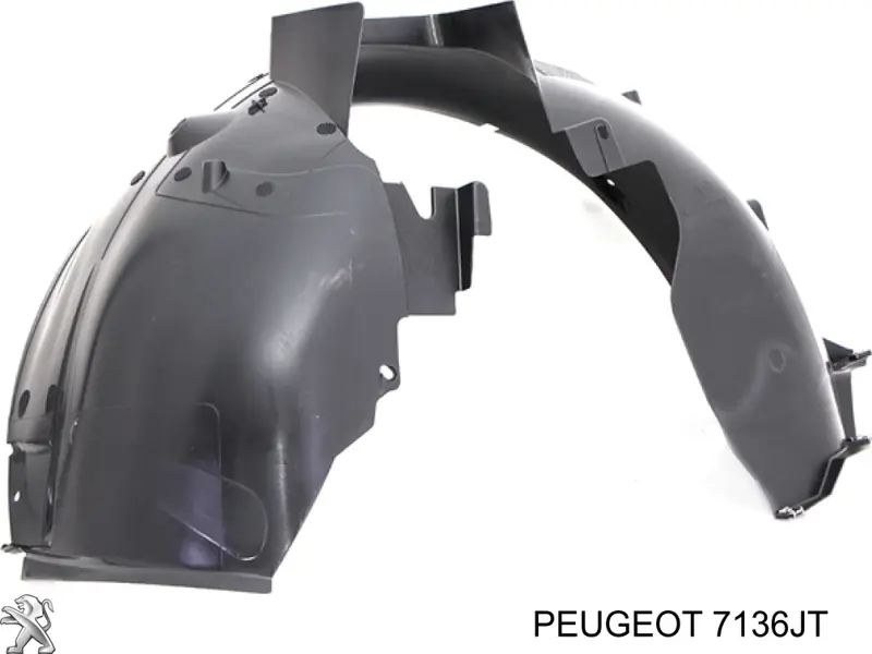 Nadkole błotnika przedniego lewe Peugeot/Citroen 7136JT cena, od 25,32 USD