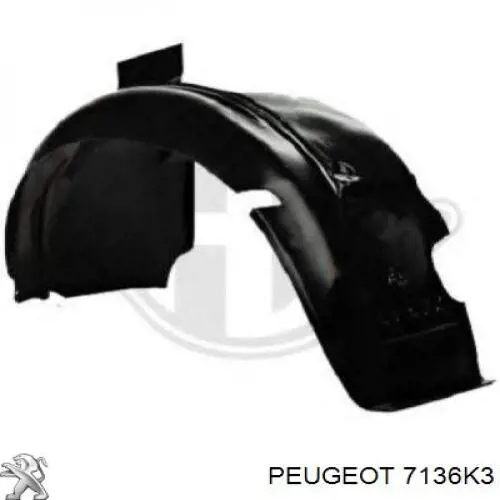 Nadkole błotnika przedniego lewe do Citroen Xsara Picasso N68