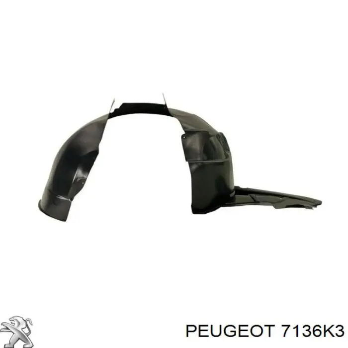 Nadkole błotnika przedniego lewe Citroen Xsara Picasso minivan (N68) (2000 - 2010) cena, od 25,19 USD