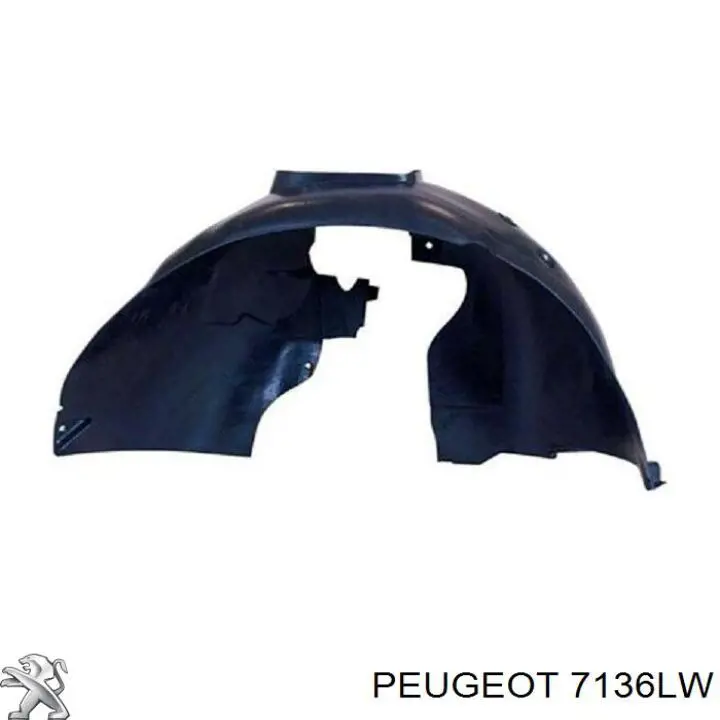 Nadkole błotnika przedniego lewe do Peugeot 3008 I 0U