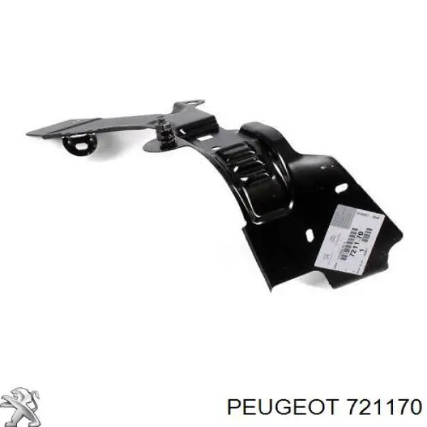 Wsponik (adapter) mocowania reflektora przedniego lewego Citroen C3 2 (A51)