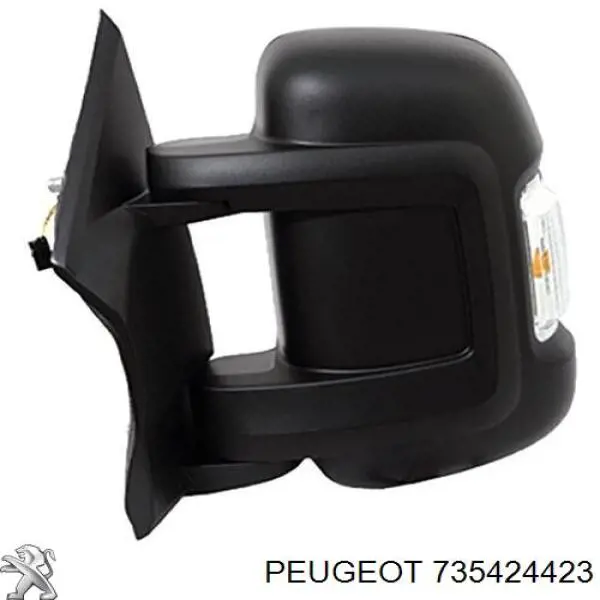 Lusterko wsteczne lewe Peugeot/Citroen 735424423 cena, od 126,52 USD