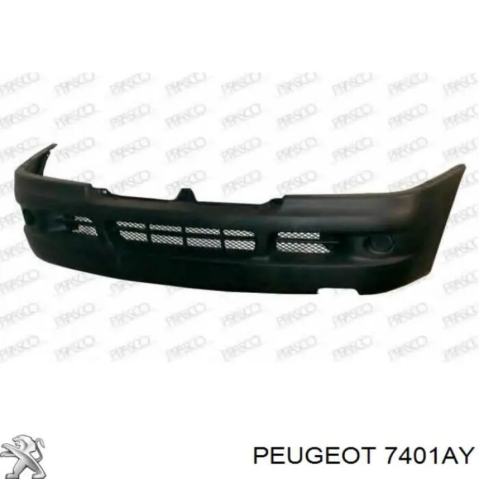 Do koszyka 7401AY Peugeot/Citroen Zderzak przedni