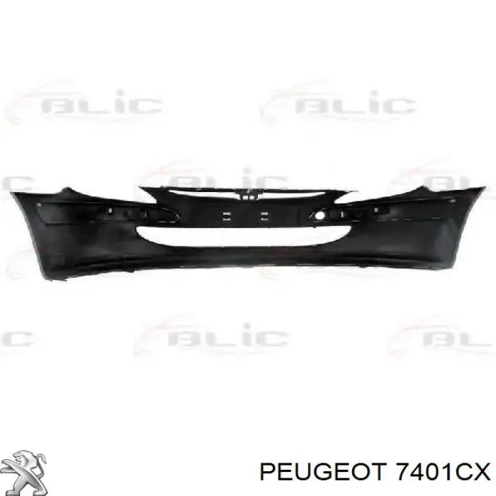 Do koszyka 7401CX Peugeot/Citroen Zderzak przedni