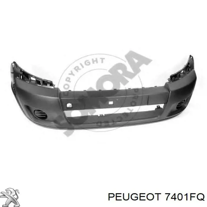 Zderzak przedni Peugeot/Citroen 7401FQ cena, od 152,38 USD