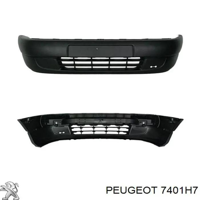 Zderzak przedni Peugeot/Citroen 7401H7 cena, od 110,27 USD