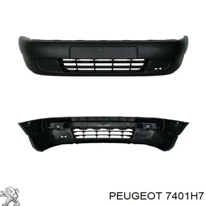 Zderzak przedni FPS FP0550900 cena, od 100,92 USD