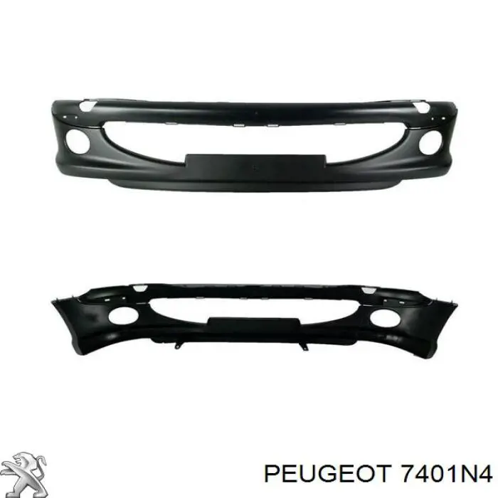Zderzak przedni Peugeot/Citroen 7401N4 cena, od 109,28 USD