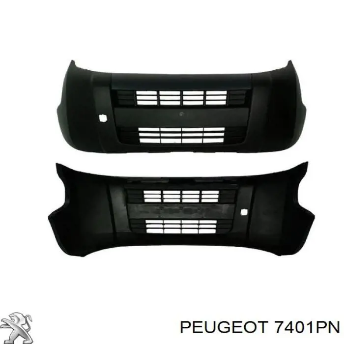 Zderzak przedni Peugeot/Citroen 7401PN cena, od 257,09 USD