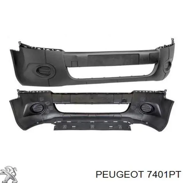 7401PT Peugeot/Citroen Zderzak przedni