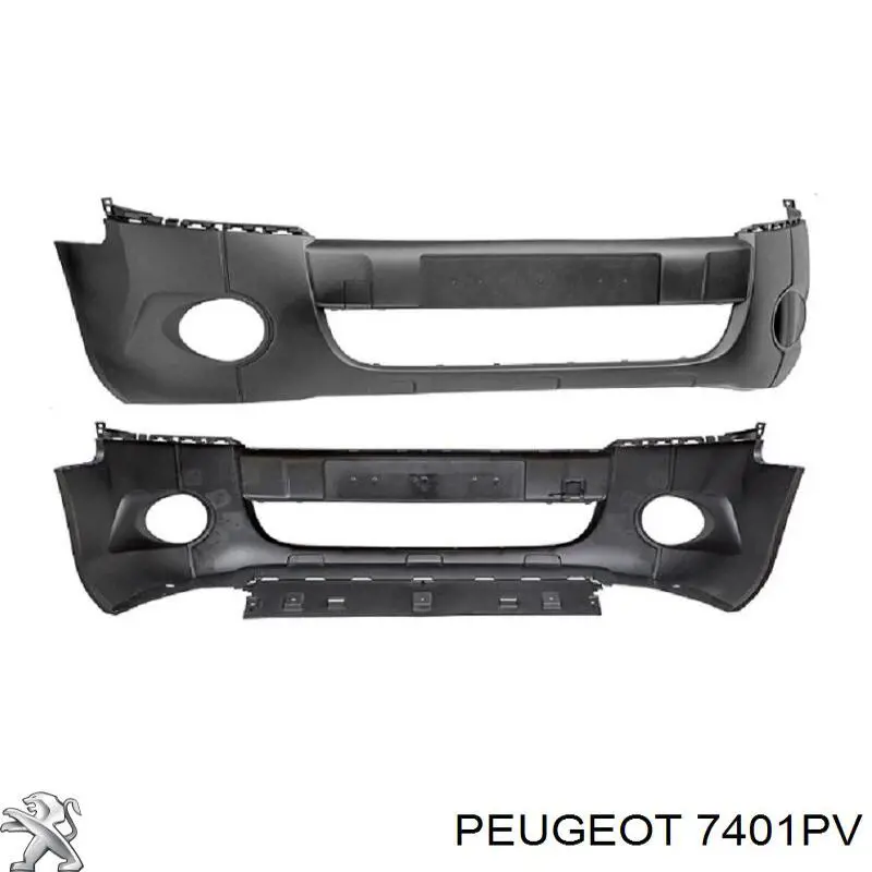 Zderzak przedni Peugeot/Citroen 7401PV cena, od 85,59 USD
