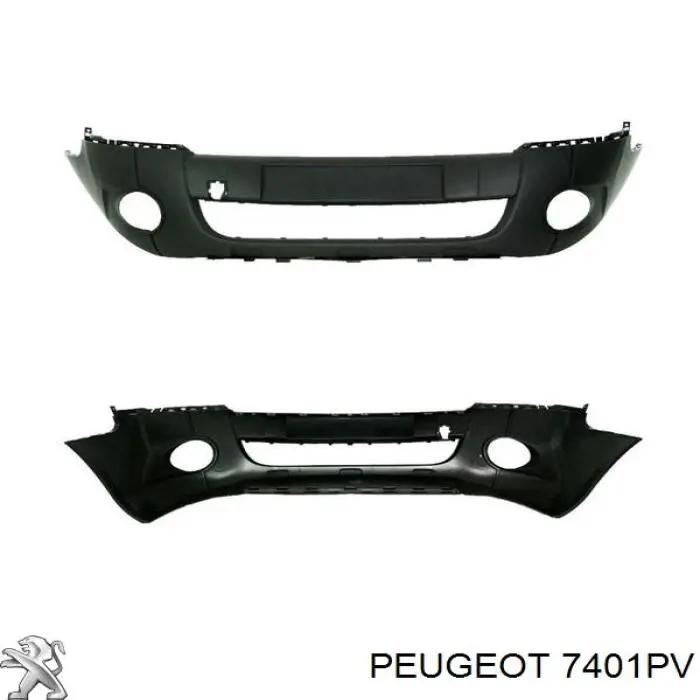 Zderzak przedni Peugeot/Citroen 7401PV cena, od 86,28 USD