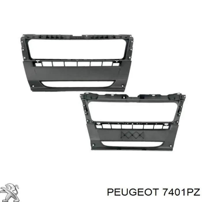 7401PZ Peugeot/Citroen Zderzak przedni
