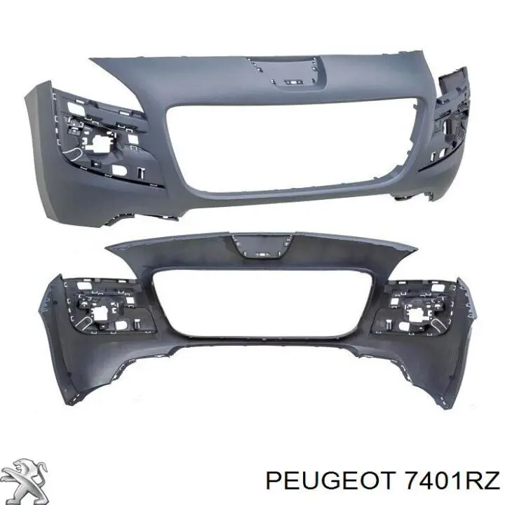 7401RZ Peugeot/Citroen Zderzak przedni