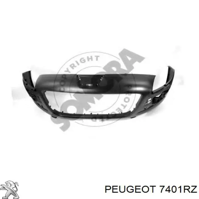 Zderzak przedni Peugeot/Citroen 7401RZ cena, od 208,86 USD