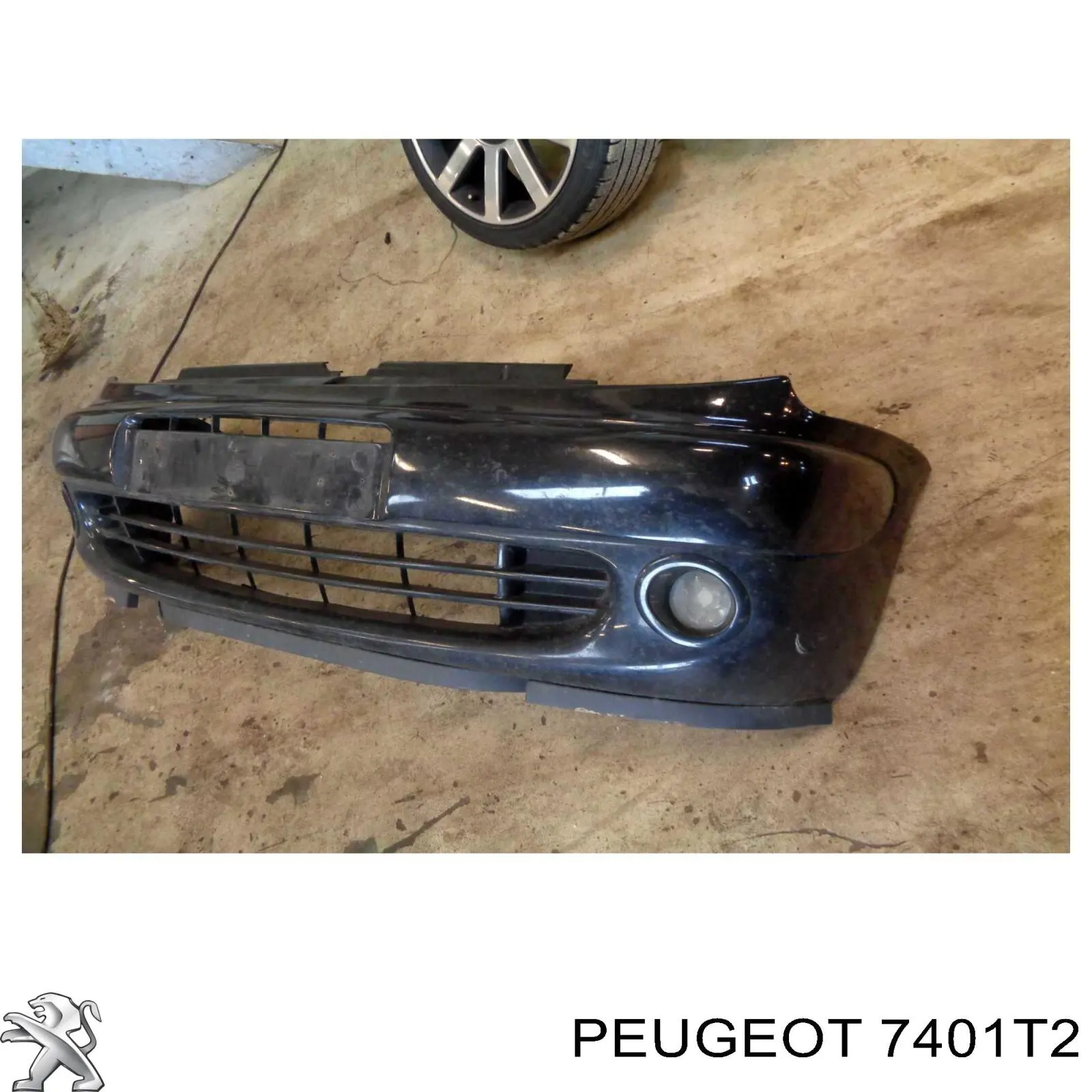 Do koszyka 7401T2 Peugeot/Citroen Zderzak przedni