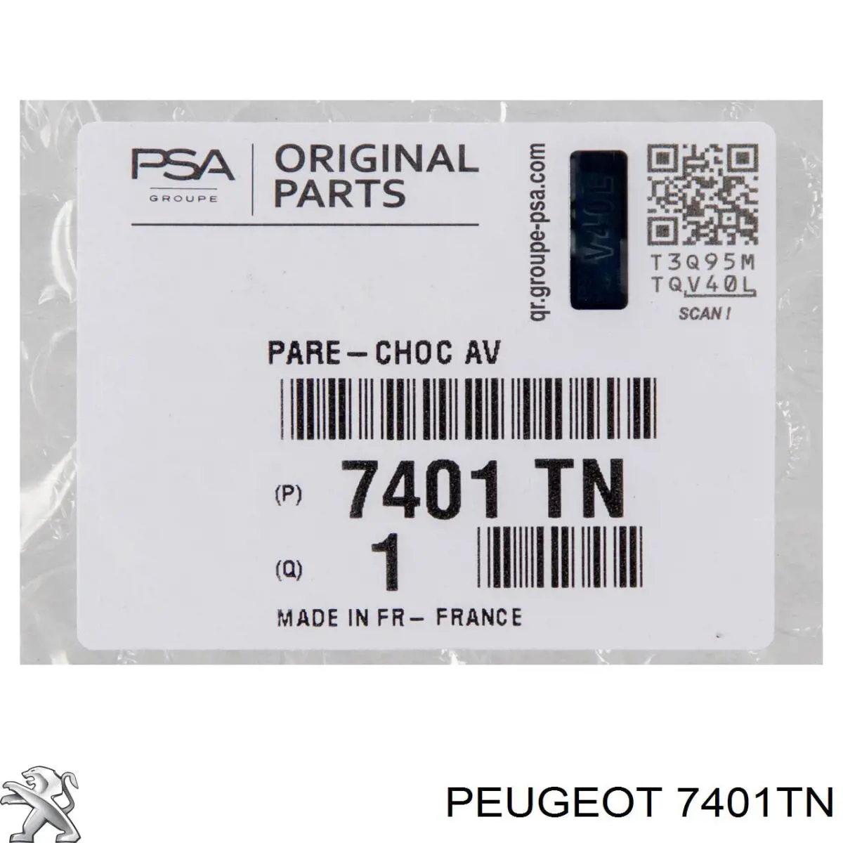 Zderzak przedni Peugeot/Citroen 7401TN cena, od 132,32 USD