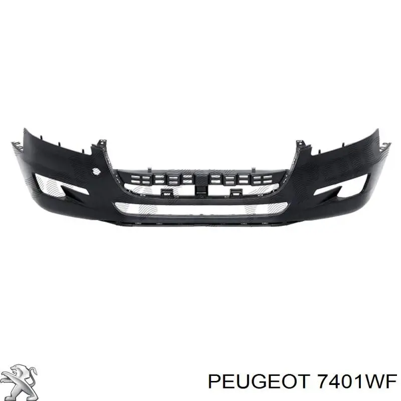 7401WF Peugeot/Citroen Zderzak przedni