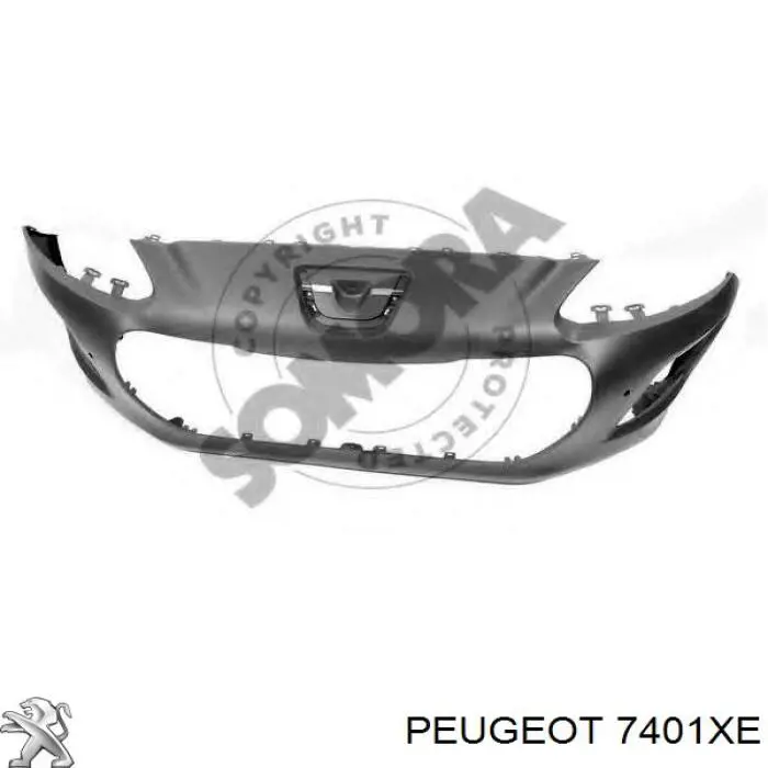 Zderzak przedni Peugeot/Citroen 7401XE cena, od 234,65 USD