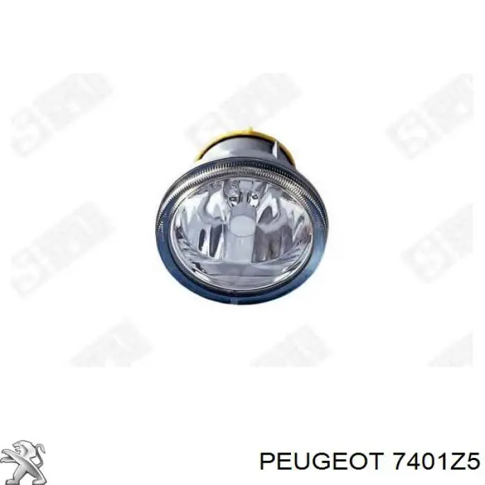 7401Z5 Peugeot/Citroen Zderzak przedni