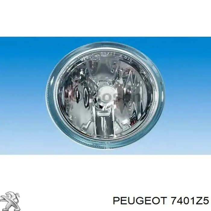 7401Z5 Peugeot/Citroen Zderzak przedni