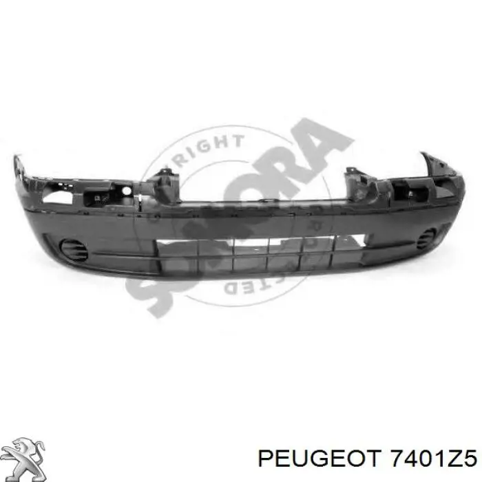 Do koszyka 7401Z5 Peugeot/Citroen Zderzak przedni