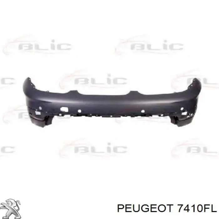 7410FL Peugeot/Citroen Zderzak tylny