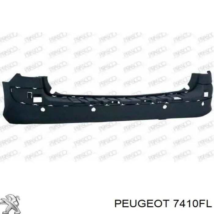 Zderzak tylny Peugeot/Citroen 7410FL cena, od 107,62 USD