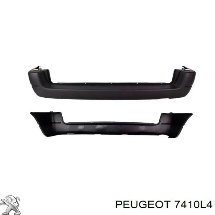 572396 Polcar Zderzak tylny